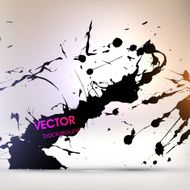 Abstract Ink Blot for Grunge Backgound N47