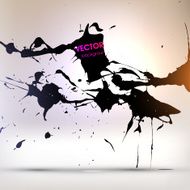 Abstract Ink Blot for Grunge Backgound N52