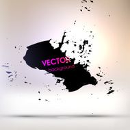 Abstract Ink Blot for Grunge Backgound N53