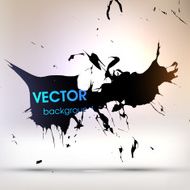Abstract Ink Blot for Grunge Backgound N68