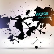 Abstract Ink Blot for Grunge Backgound N72