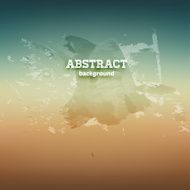 Abstract Ink Blot for Grunge Backgound N83