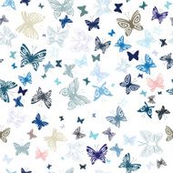 Butterfly Seamless texture