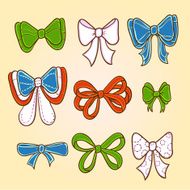 Cute bows set