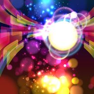 Abstract lights background Vector