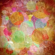grunge circles on the wall N24