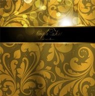 Floral Retro Background for Vintage Design N5