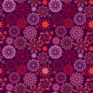 floral seamless pattern N254