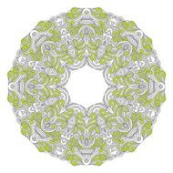 Ornamental round lace pattern N10