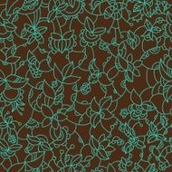 floral seamless pattern N255
