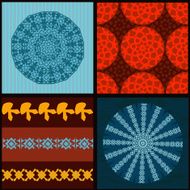 Set seamless textures for your design N2