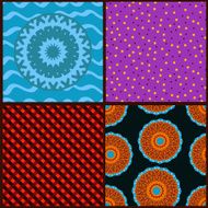 Set seamless textures for your design N6