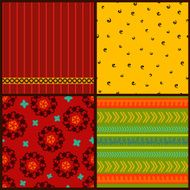 Set seamless textures for your design N8