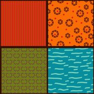 Set seamless textures for your design N13