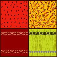 Set seamless textures for your design N14