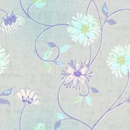 Vivid repeating floral N6