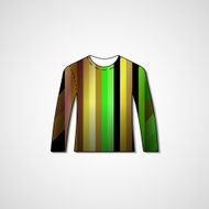Abstract illustration on sweater N127