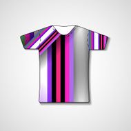 Abstract illustration on t-shirt N120