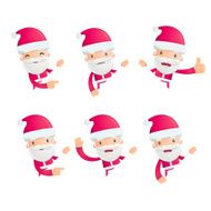 Santa in various poses N6