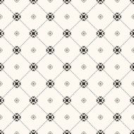 Vector seamless retro pattern N5