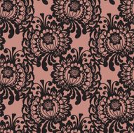 Lace seamless pattern with flowers N111