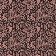 Lace seamless pattern with flowers N113