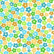 Seamless pattern with small flowers N2