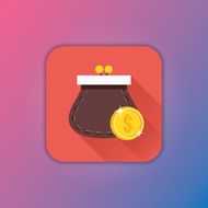 Vector Purse Icon N2