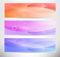 Banner design set