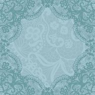 Vintage lace invitation card N29