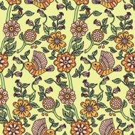 Flowers and birds N6