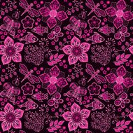floral seamless pattern N263