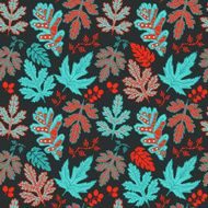 Seamless leaf pattern N32