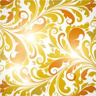 Floral Retro Background for Vintage Design N16