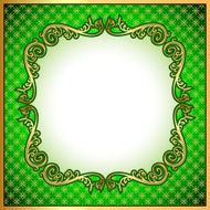 background a frame
