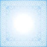 Floral border frieze frame N2