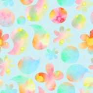 abstract seamless texture watercolor N10