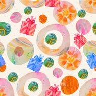 abstract seamless texture watercolor N12