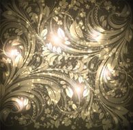 Floral Retro Background for Vintage Design N22