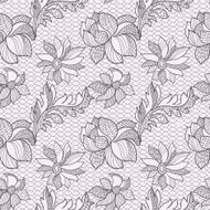 Seamless lace pattern N58