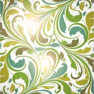 Floral Retro Background for Vintage Design N24
