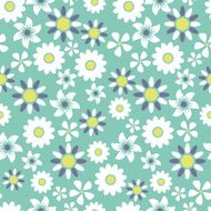 Seamless floral pattern background N2