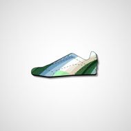 Abstract illustration on sneakers N133
