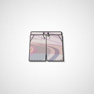 Abstract illustration on shorts N151