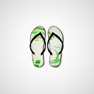 Abstract illustration on flip flops N142