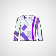 Abstract illustration on sweater N136