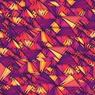 Geometric pattern with triangles N6