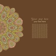 Vintage invitation card N51