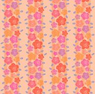 Vertical Flower Design N2