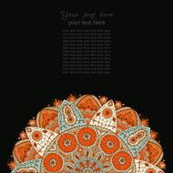 Decorative Vintage Design Element N14